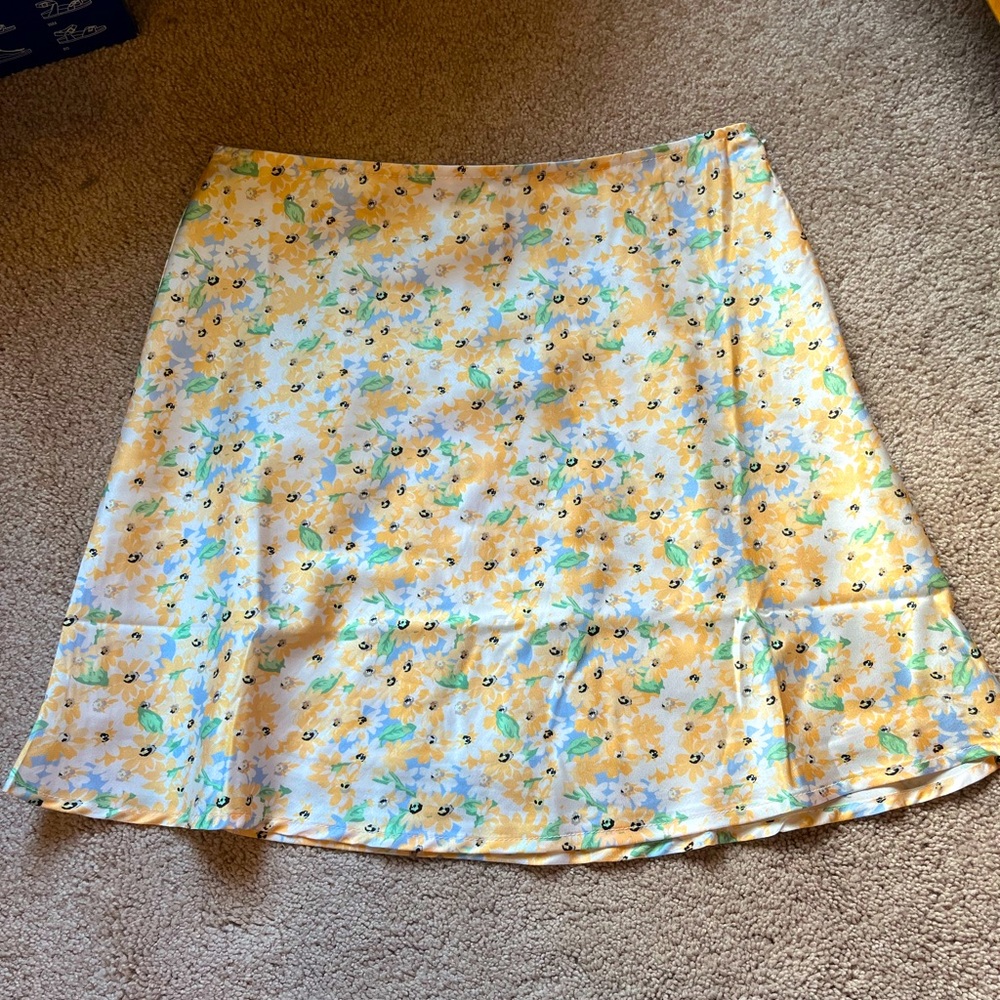 Princess Polly fine lines mini skirt